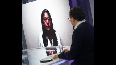 EXCLUSIVO EN NOCHES DE OPINIÓN: Hollman Morris habla con Aída Quilcué en su primera entrevista como candidata a la Vicepresidencia