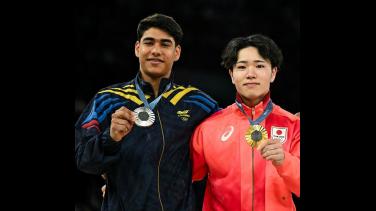 El emocionante relato en vivo de Radio Nacional de la medalla de plata de Ángel Barajas
