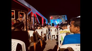 ‘Cine con la gente’ sigue desde Arauca, ahora en la frontera colombo-venezolana