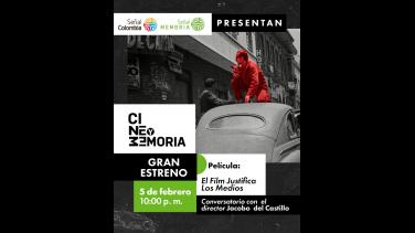 "Cine y memoria" llega a RTVC