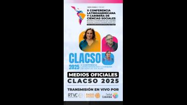 ¿Cuál es el canal oficial de la Conferencia Latinoamericana y Caribeña de Ciencias Sociales?