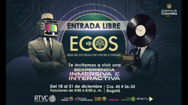 ECOS, la experiencia inmersiva interactiva gratis en Bogotá