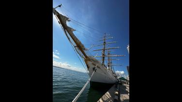 A bordo del Buque Gloria: especial de Canal Institucional para este viernes festivo