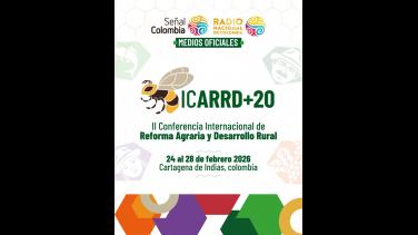 RTVC medio oficial de la Conferencia Internacional sobre la Reforma Agraria y Desarrollo Rural