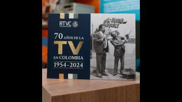Llega el libro de Señal Memoria sobre los 70 años de televisión en Colombia
