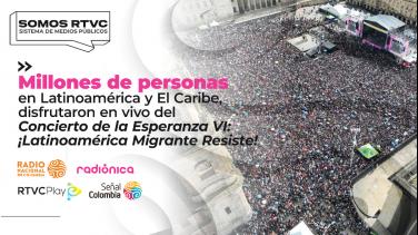 Millones de corazones cantaron a la esperanza