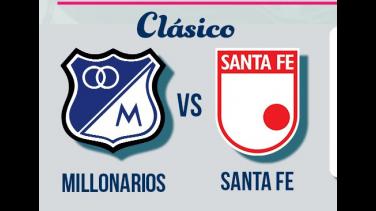 ¡Este martes! Millonarios vs Santa Fe por Radio Nacional