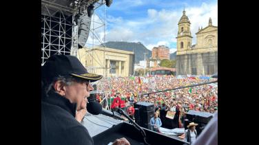 El discurso del Presidente Petro en la jornada de movilización nacional