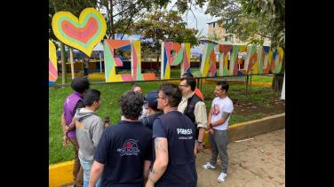 Por primera vez Radio Nacional transmite desde El Plateado para todo el país