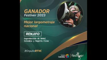 RTVC gana el premio a "Mejor largometraje documental" en Festiver 2023