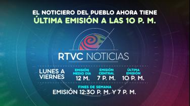RTVC Noticias tiene una nueva emisión: lunes a viernes a las 10 de la noche
