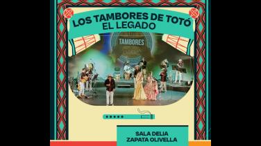 "Los tambores de Totó", la primera transmisión por radio y televisión pública como medios oficiales del Centro Nacional de las Artes