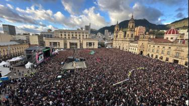 Millones de corazones cantaron a la esperanza
