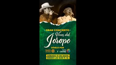 Concierto Voces del Joropo por Señal Colombia y Radio Nacional