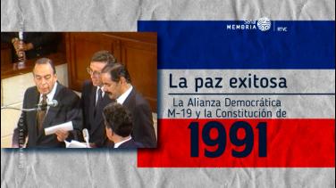 La participación del M-19 en la Constitución política de 1.991