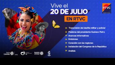La oferta de RTVC Sistema de Medios Públicos para este 20 de julio