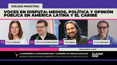 Prográmese este 10 de junio con la Conferencia Latinoamericana y Caribeña de Ciencias Sociales CLACSO 2025