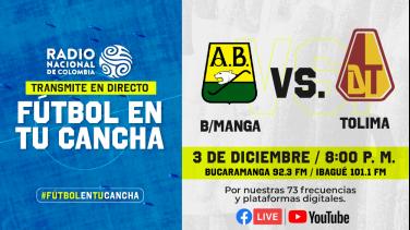 Bucaramanga y Tolima buscan su paso a la gran final del fútbol colombiano