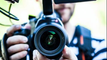 Cámara video sector audiovisual