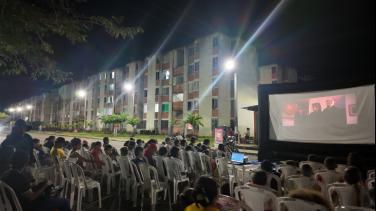 ‘Cine con la gente’ en Arauca: ahora desde la Urbanización Playitas y la comunidad indígena Eñepá