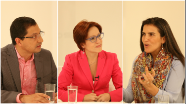 Invitados en Conversemos de Paz por el Canal Institucional