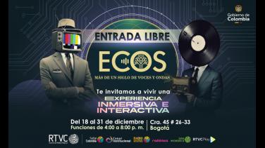 ECOS, la experiencia inmersiva interactiva gratis en Bogotá