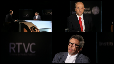 Carlos Arturo Velandia en´Conversemos de Paz´con Dario Fernando Patiño en 