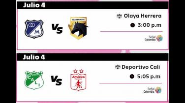 ¡Prográmese! Doblete de la Liga Femenina de Fútbol por Señal Colombia