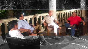 Conversemos en Paz, César Espinoza, Carlos Smith y Simón Hernández 