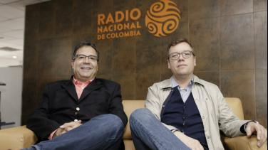 Alberto Salcedo, Mario Jursich Radio Nacional