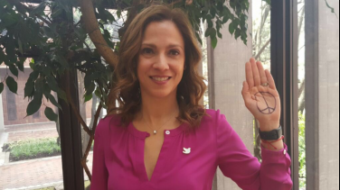 Maria Claudia Lacouture. Foto tomada de Twitter: https://twitter.com/mclacouture