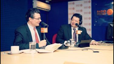 Ministro de Salud, Alejandro Gaviria, en la Radio Nacional de Colombia