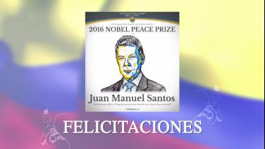 Juan Manuel Santos Nobel de Paz