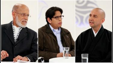 Líderes religiosos en Conversemos en Paz