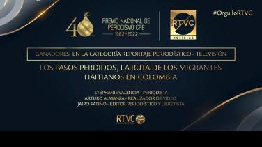 Premio Nacional de Periodismo CPB 2022 para RTVC