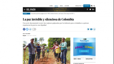 Las paz silenciosa en medios de comunicación