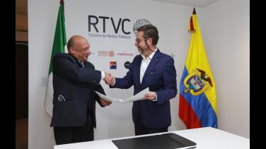 RTVC firma alianza con RAI Italia para intercambio de contenidos