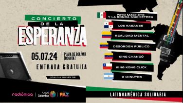 Cómo asistir al Concierto de la Esperanza: Latinoamérica Solidaria﻿