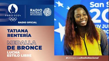 Así se escuchó el emocionante momento en que Tatiana Rentería hizo historia en lucha libre y ganó la medalla de bronce