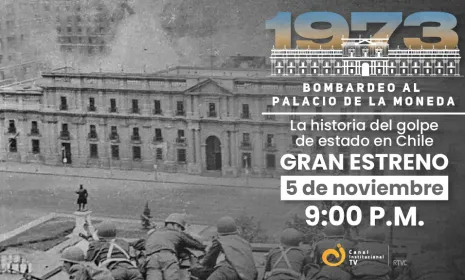 Estreno del documental "1973: Bombardeo al Palacio de la Moneda"
