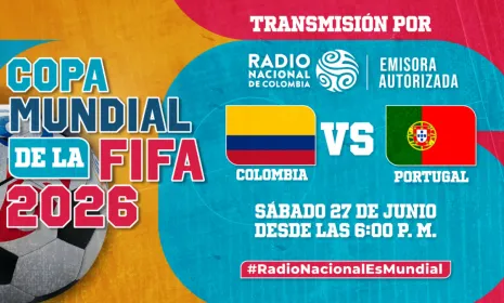 Colombia vs. Portugal: el líder de grupo se conocerá por Radio Nacional de Colombia