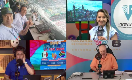 ¡Histórica transmisión de Inravisión!
