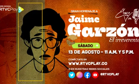 Cinco razones para no perderte los homenajes de RTVCPlay a Jaime Garzón a 23 años de su muerte