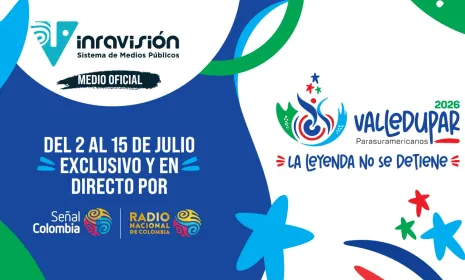 Inravisión anuncia histórica transmisión de los Juegos Parasuramericanos Valledupar 2026