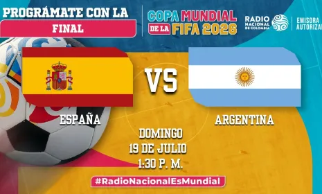 España y Argentina disputan la Gran Final del Mundial, vívala por Radio Nacional de Colombia
