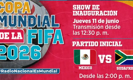 Por dónde escuchar la inauguración y primer partidos de la Copa Mundial de la FIFA