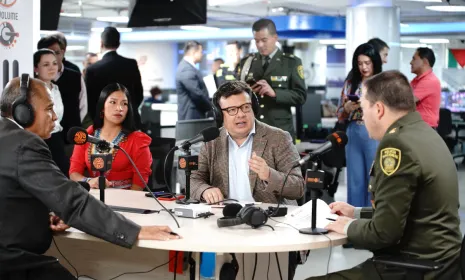 Identifican al hombre que amenazó al Gerente de RTVC, Hollman Morris