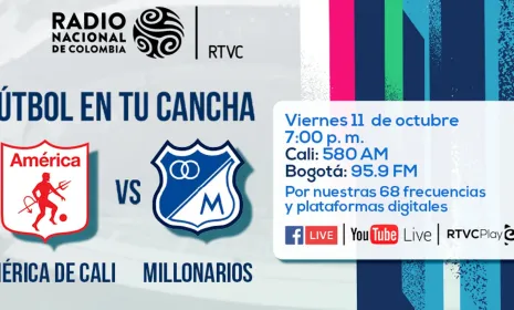 Millonarios quiere seguir su buena racha como visitante frente al líder América