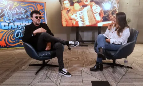 Andrés Cepeda es el invitado especial en el programa "En clave con Deysa Rayo"