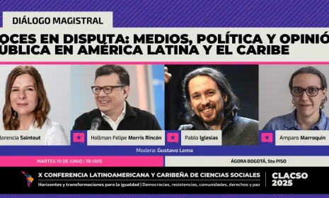 Prográmese este 10 de junio con la Conferencia Latinoamericana y Caribeña de Ciencias Sociales CLACSO 2025